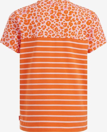 oranžinė WE Fashion Marškinėliai