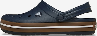 Crocs Klompe veličine 43,5 u mornarsko plava / svijetlosmeđa / bijela, Pregled proizvoda