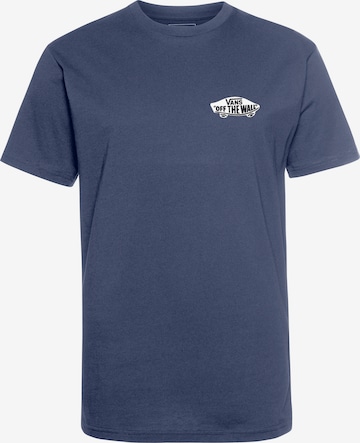 VANS - Camiseta en azul: frente
