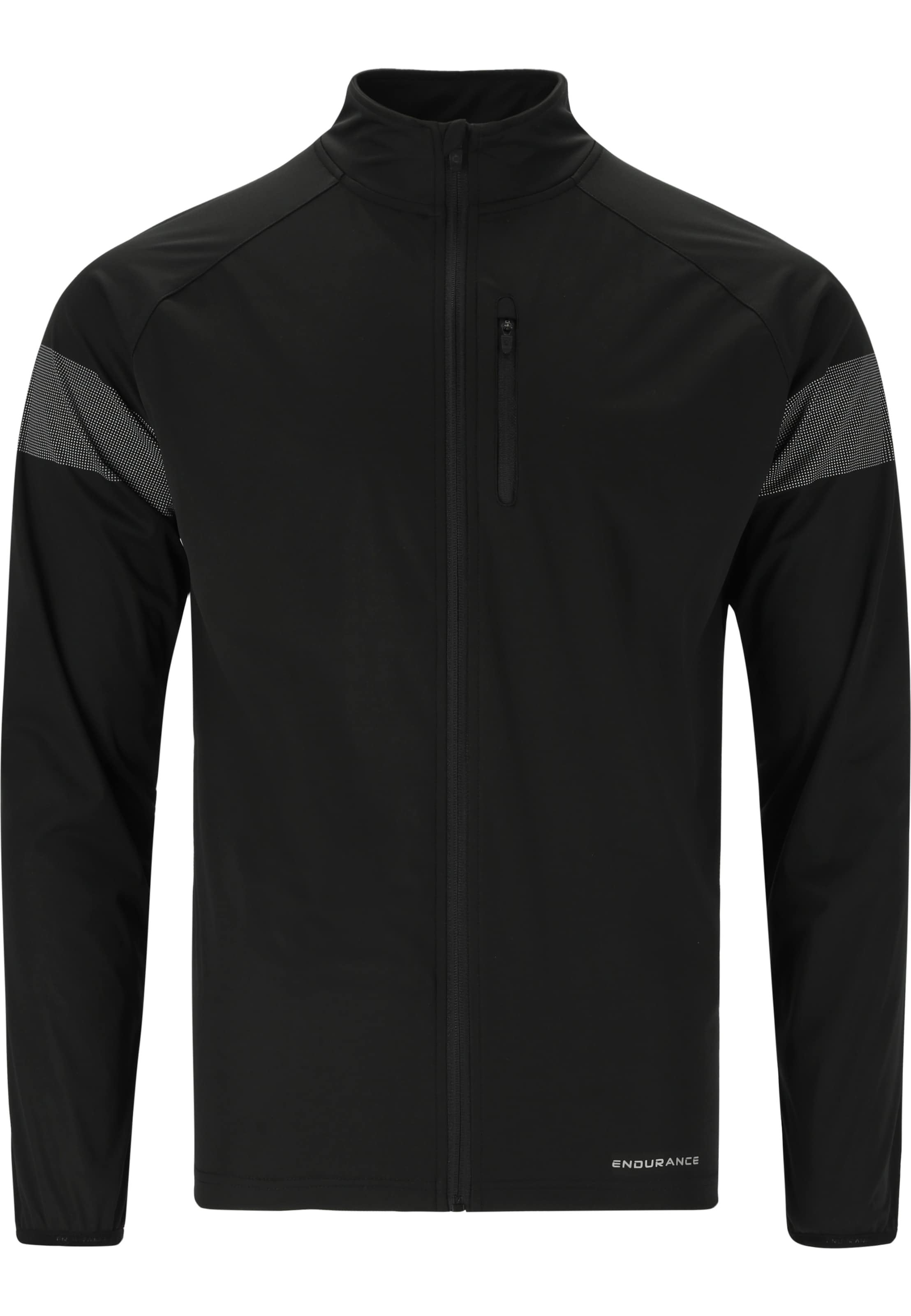 ENDURANCE Sportjas 'Bard' in Zwart: voorkant