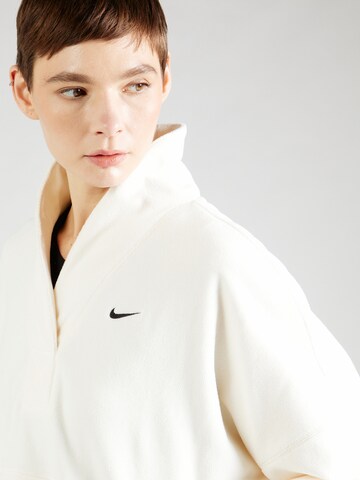 NIKE Sweter sportowy 'ONE' w kolorze biały