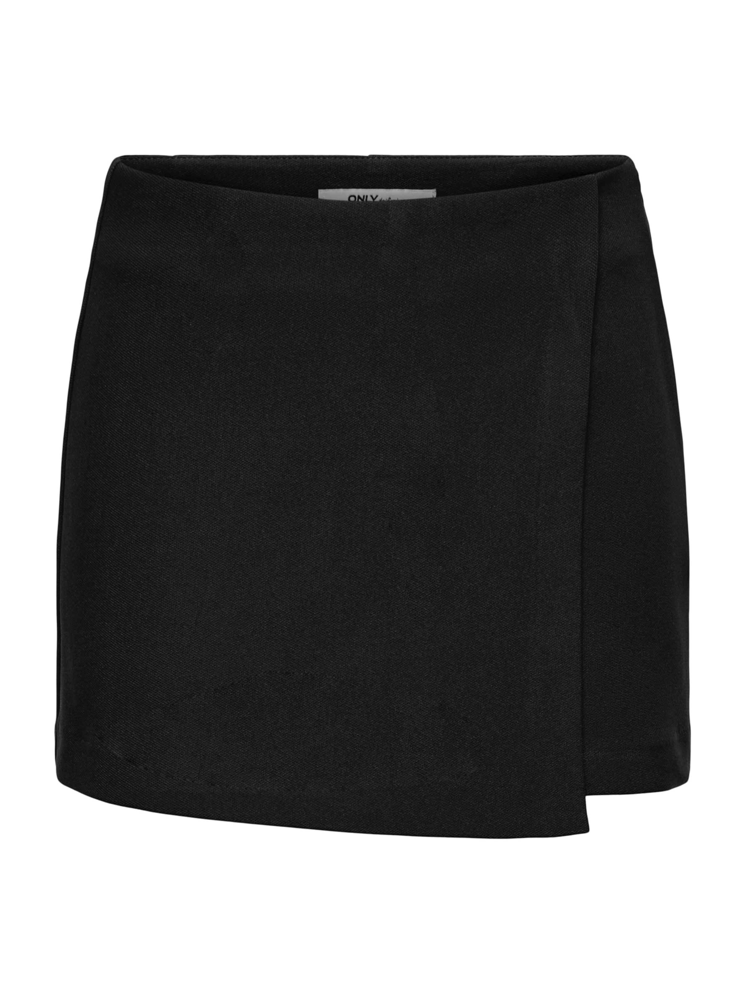 ONLY Hosenrock 'ONLLamina' in Schwarz: Vorderseite