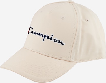 Champion Authentic Athletic Apparel Cap in Beige: front