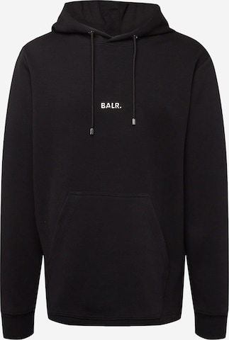 BALR. Sweatshirt 'Q-Series' in Zwart: voorkant