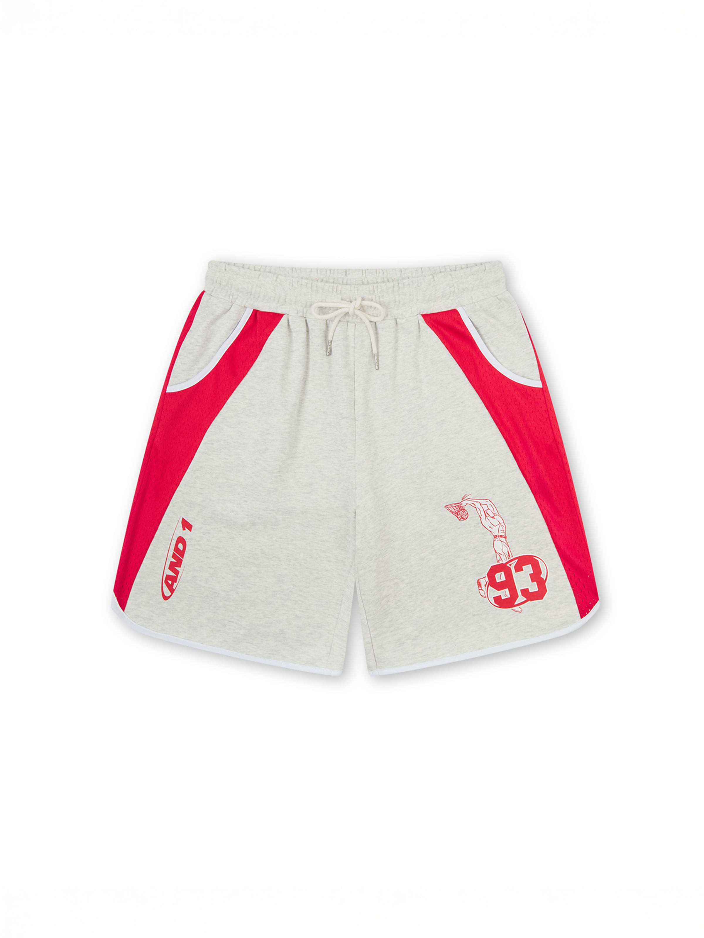 AND1 Štandardný strih Nohavice - Sivá: predná strana