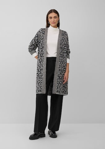 s.Oliver BLACK LABEL Knit cardigan in Grey
