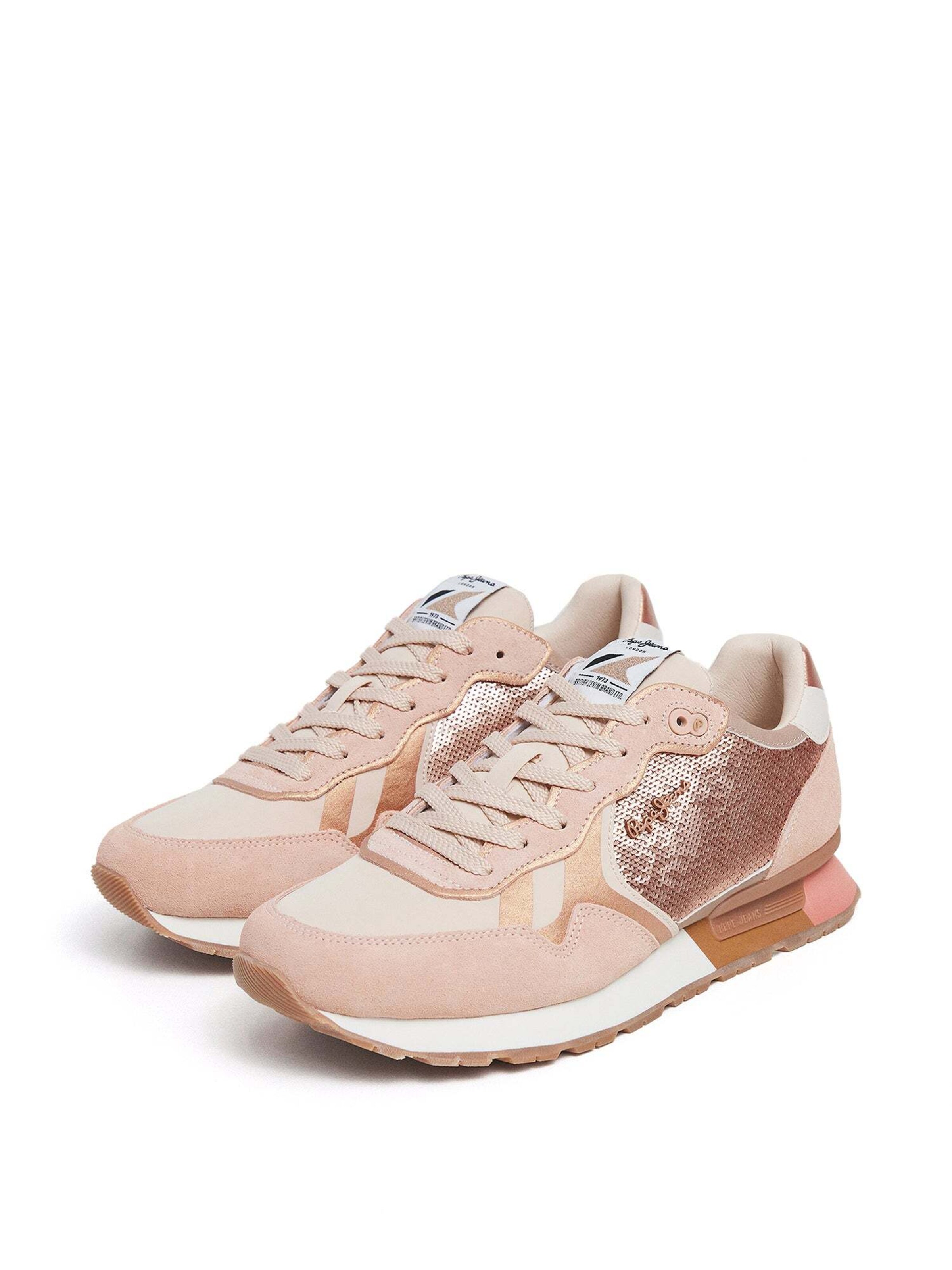 Pepe Jeans Sneaker  ' BRIT ' in Pink