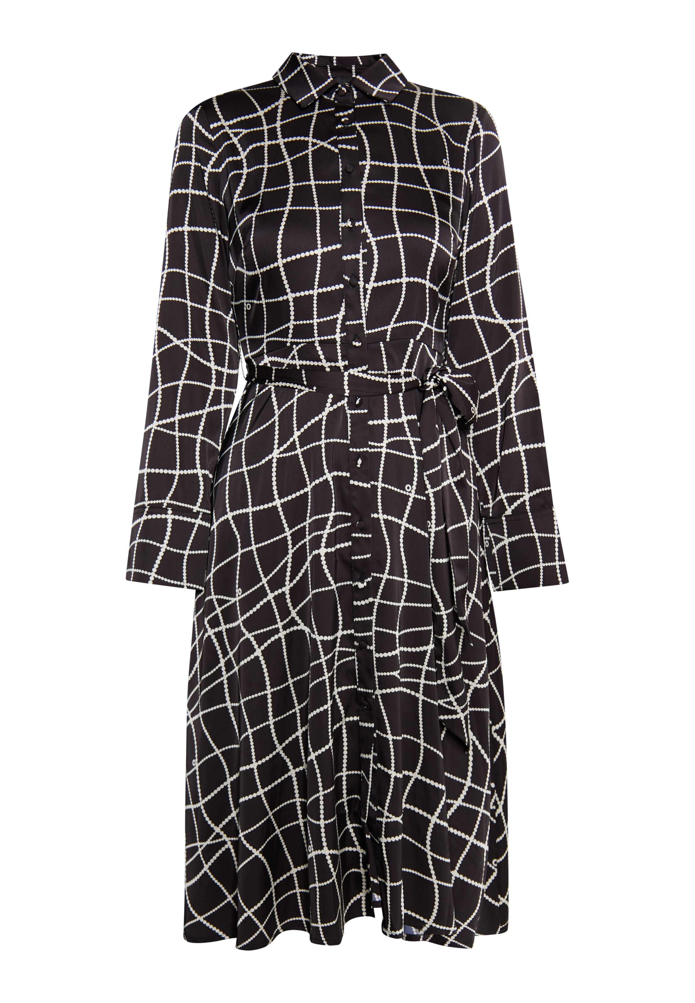 DreiMaster Klassik Šaty – černá: přední strana