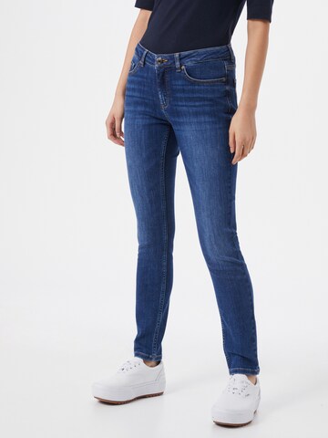 Skinny Jean 'Elma' OPUS en bleu : devant