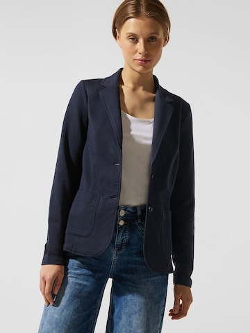 STREET ONE Blazer in Blue: front