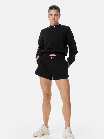 Cardio Bunny Loose fit Trousers 'SOFT RELAXED' in Black