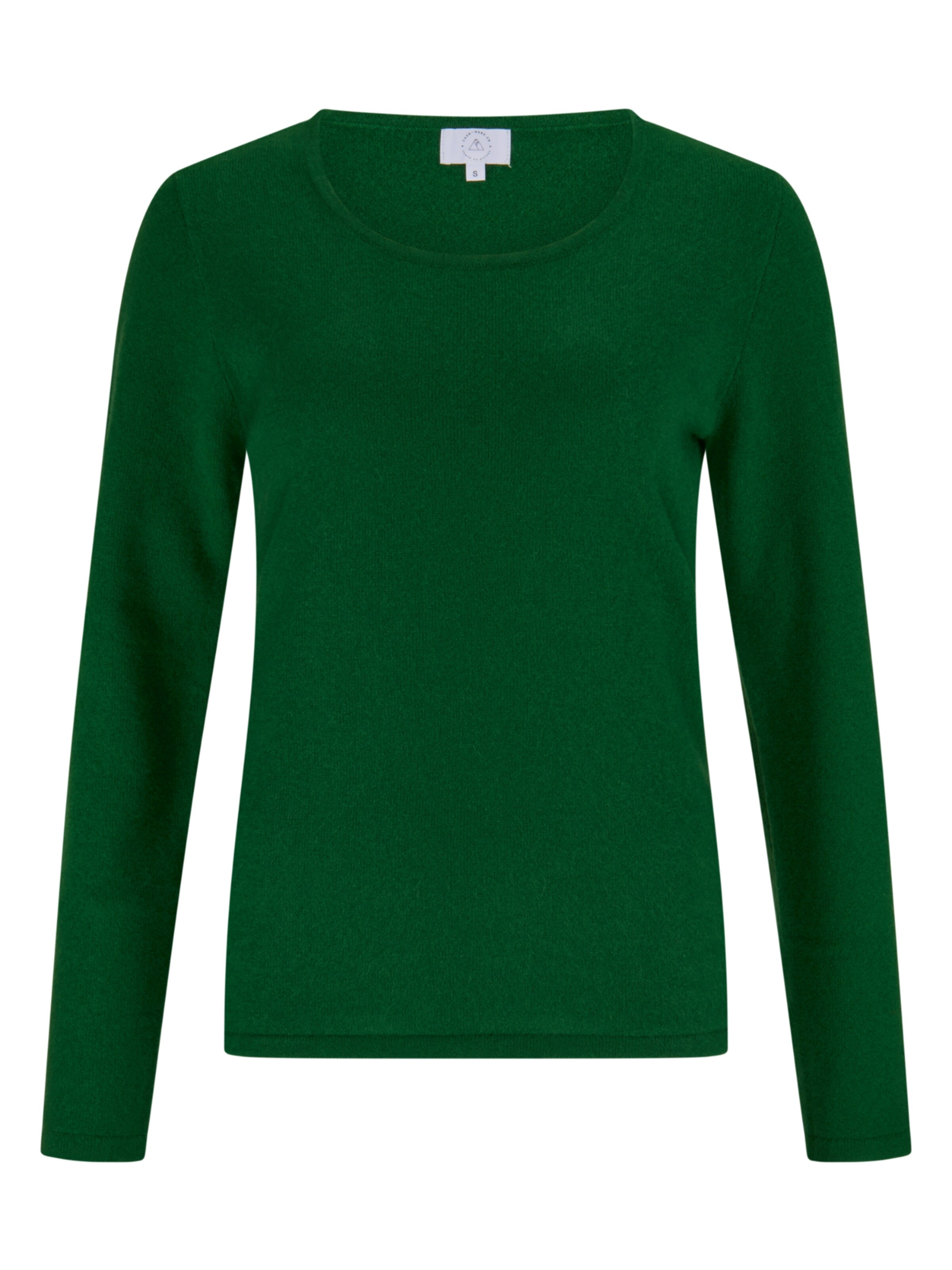 CASH-MERE.CH Neulepaita värissä vihreä: etupuoli