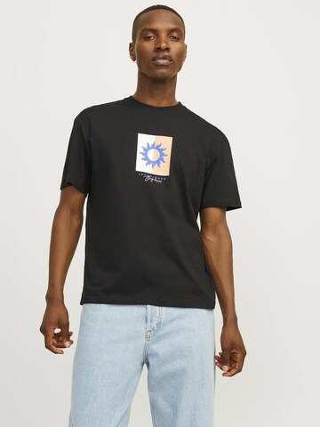 JACK & JONES T-Shirt 'MARBELLA' in Schwarz: Vorderseite