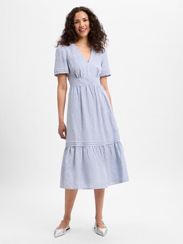 Ambiance Summer Dress in Blue: front