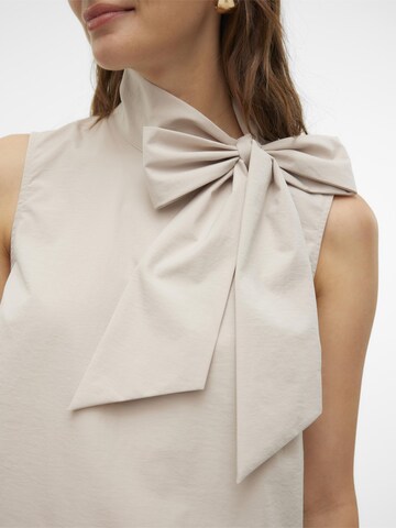 VERO MODA Bluse 'SOLONA' in Grau