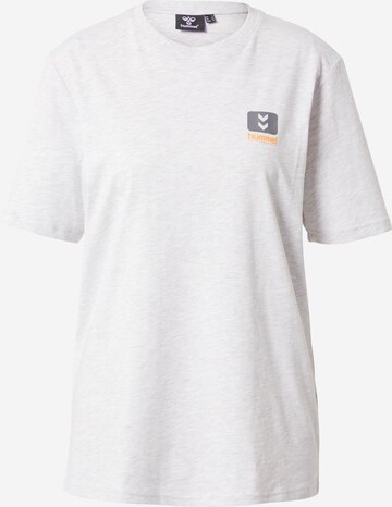 T-shirt fonctionnel Hummel en gris : devant