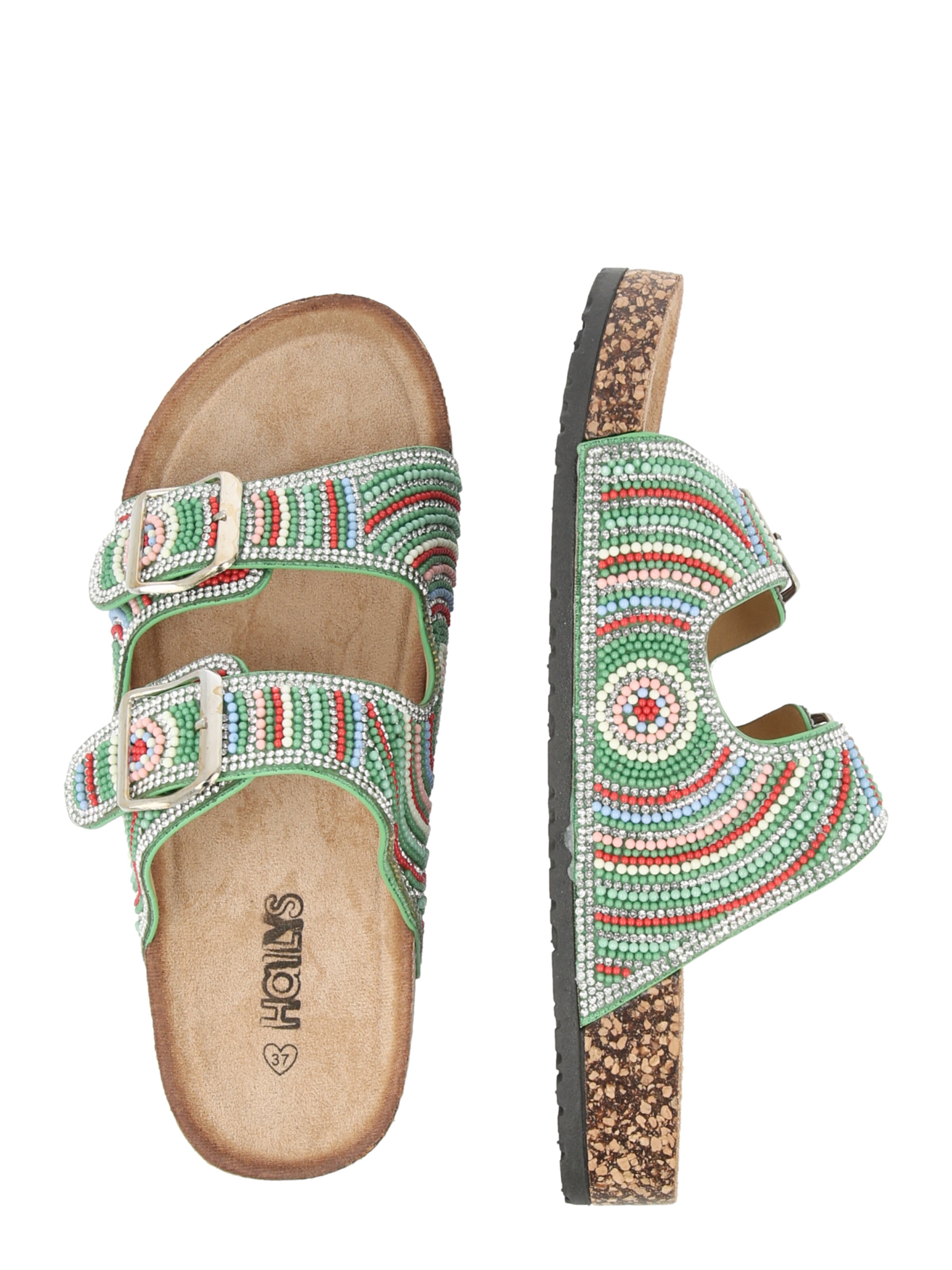 Hailys Šľapky 'La44uri' - Zelená