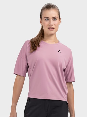 T-shirt fonctionnel 'Enixa' Schöffel en rose : devant