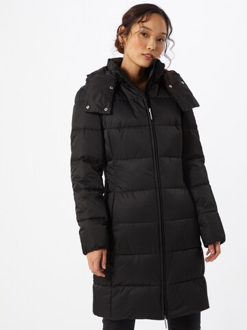 HUGO Zimní kabát 'Fleuris-1' – černá: přední strana