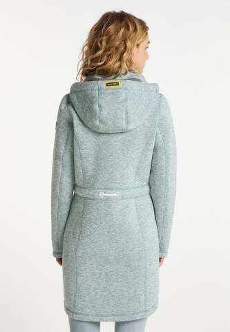 Schmuddelwedda Fleece jas in Groen