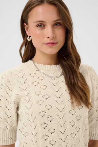 SAINT TROPEZ Sweter 'Shanelle' w kolorze beżowy