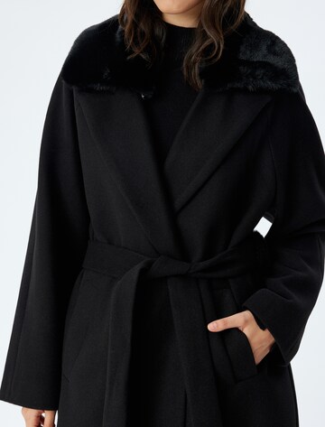 Koton Between-Seasons Coat in Black