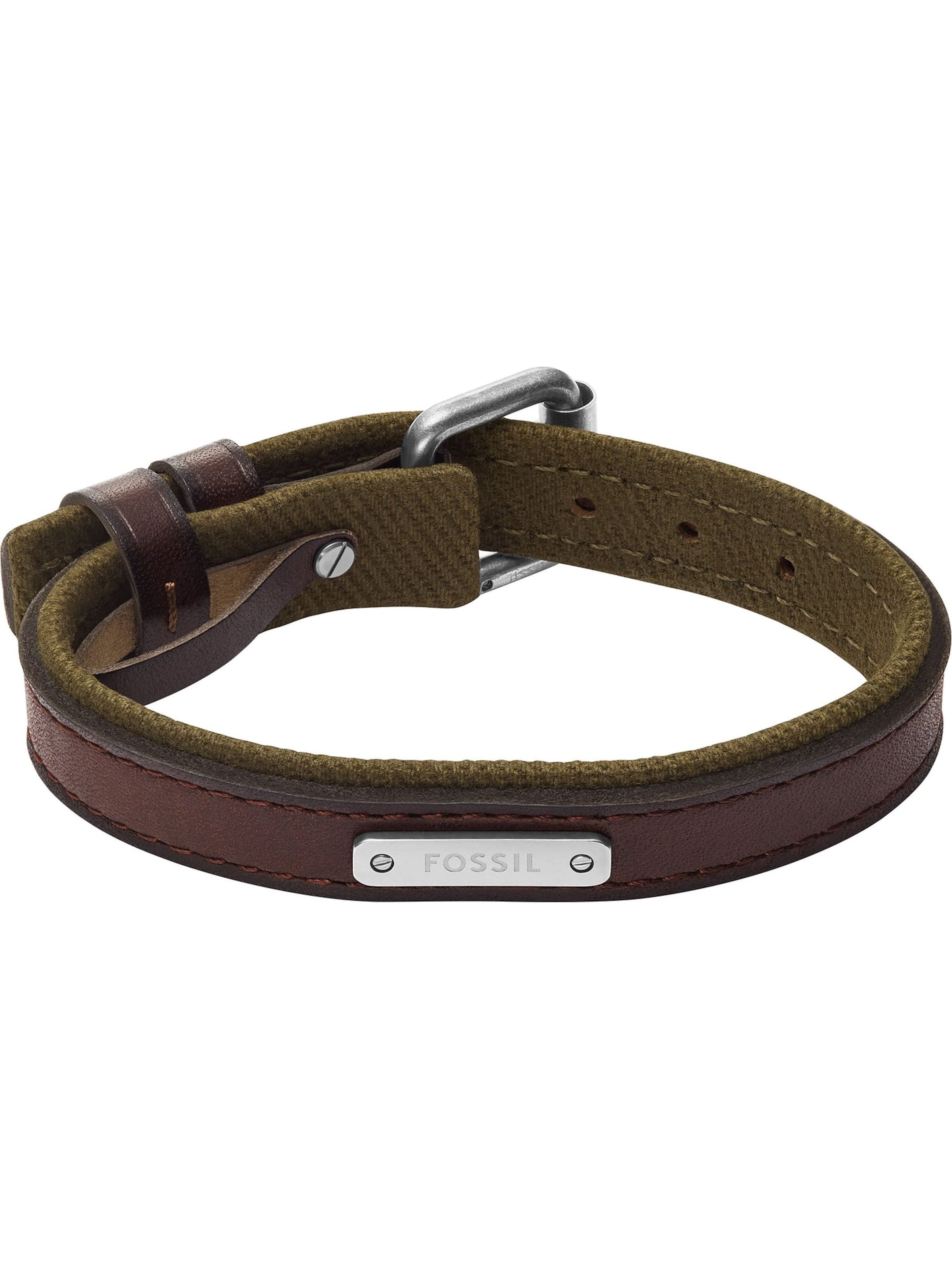 FOSSIL Armband in Braun: Vorderseite