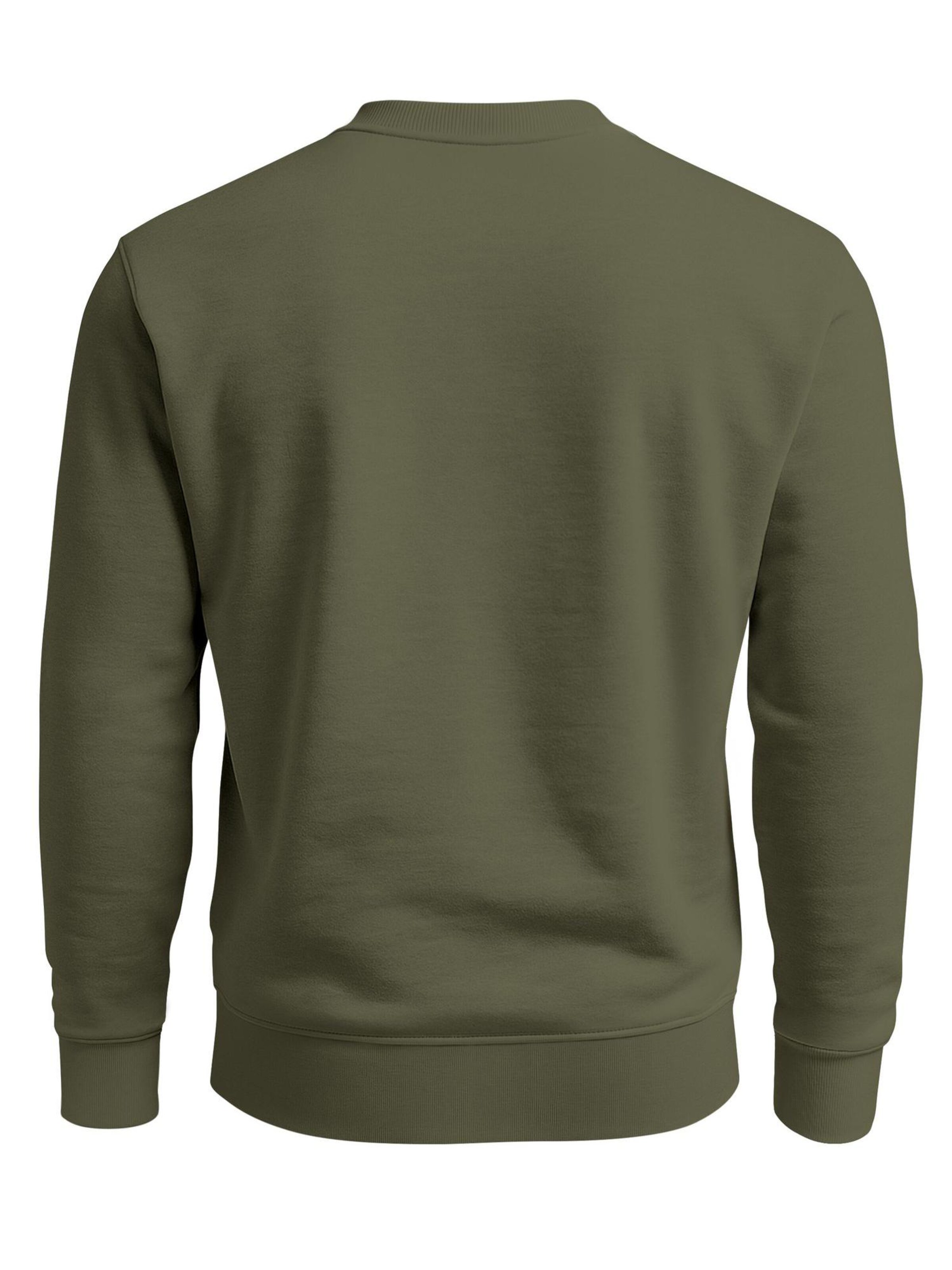 Neverless Sweatshirt 'Mountain' in Green
