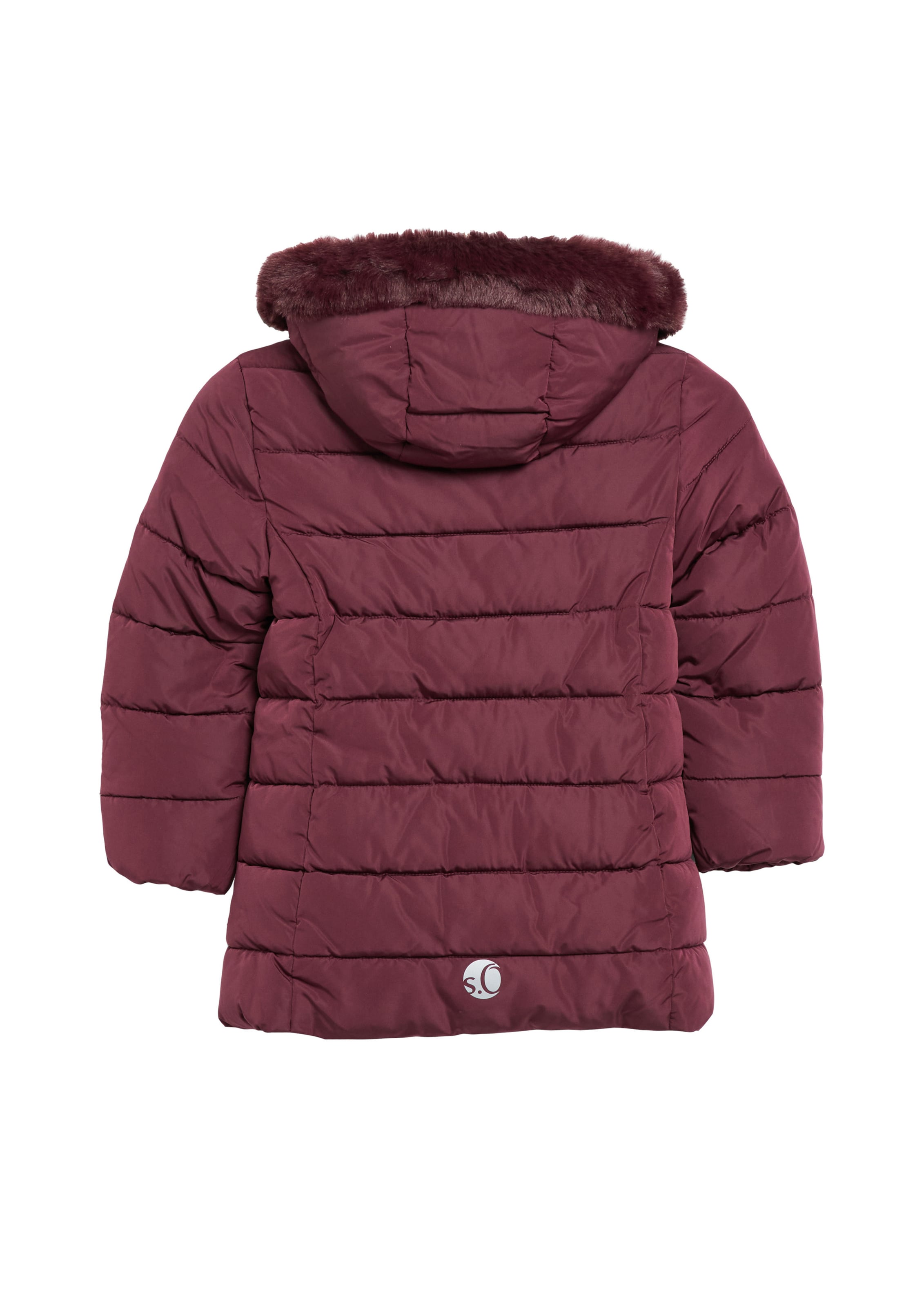 Manteau s.Oliver en rouge : derrière