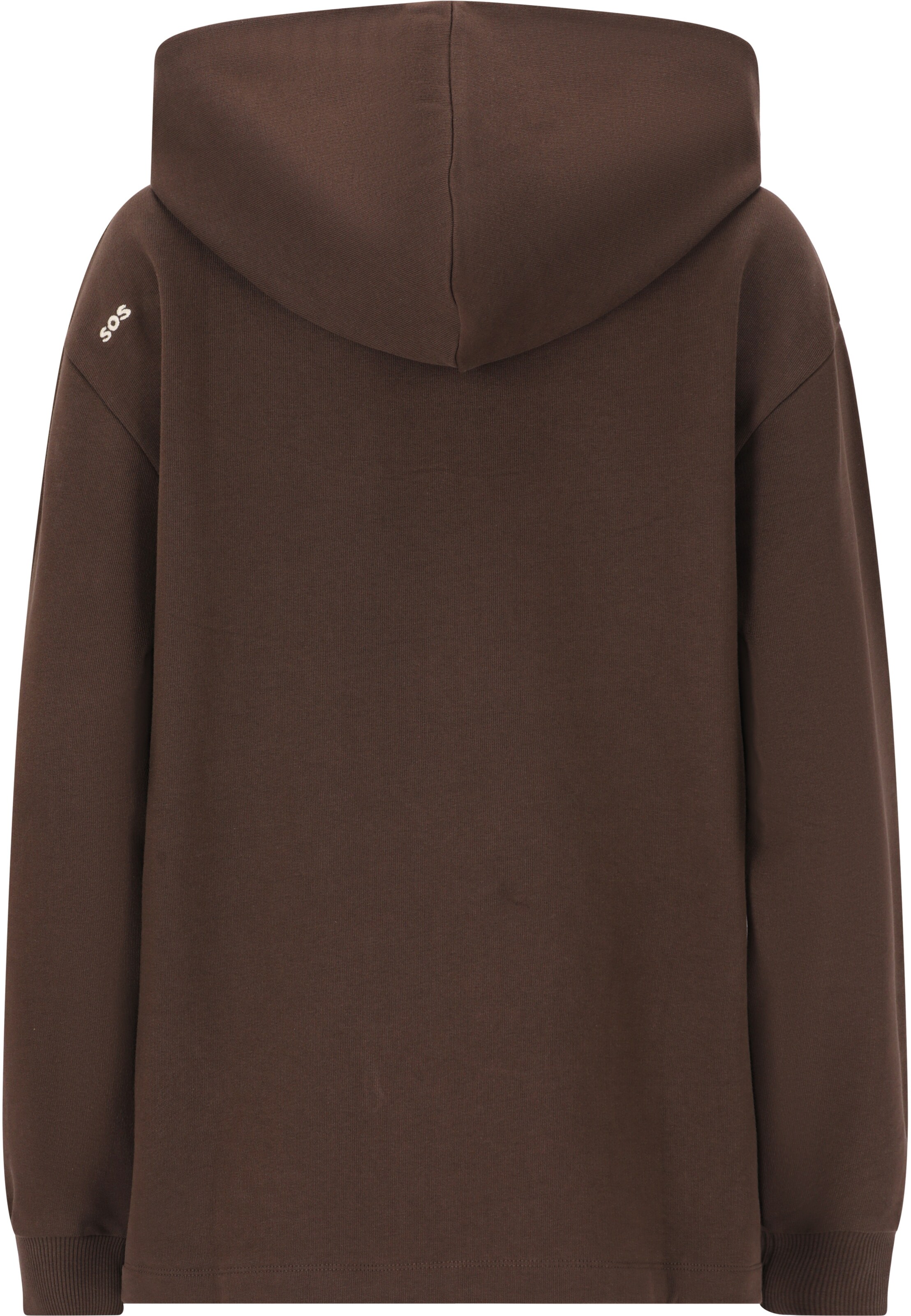 SOS Athletic Sweatshirt 'Bovec' in Brown