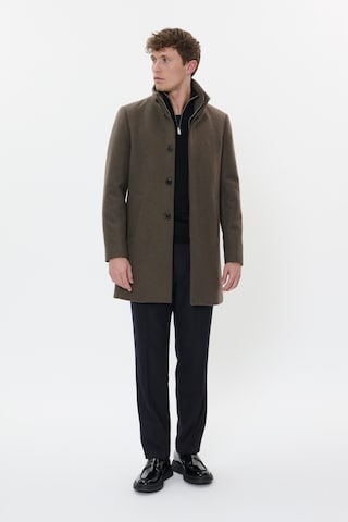 Matinique Regular fit Between-seasons coat 'Harvey' in Beige