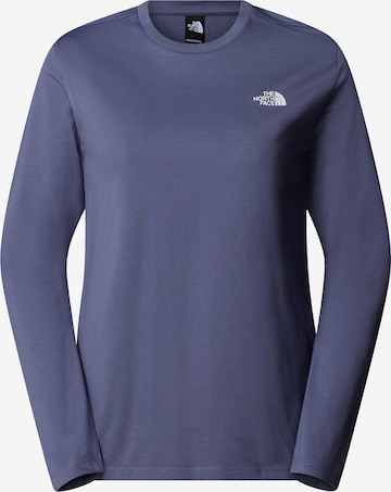 THE NORTH FACE T-shirt 'Simple Dome' i blå: framsida
