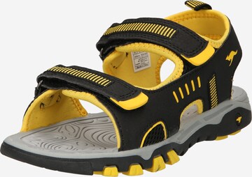 KangaROOS Sandals & Slippers 'Logan' in Black: front