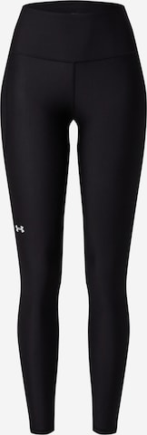 Skinny Pantaloni sport de la UNDER ARMOUR pe negru: față