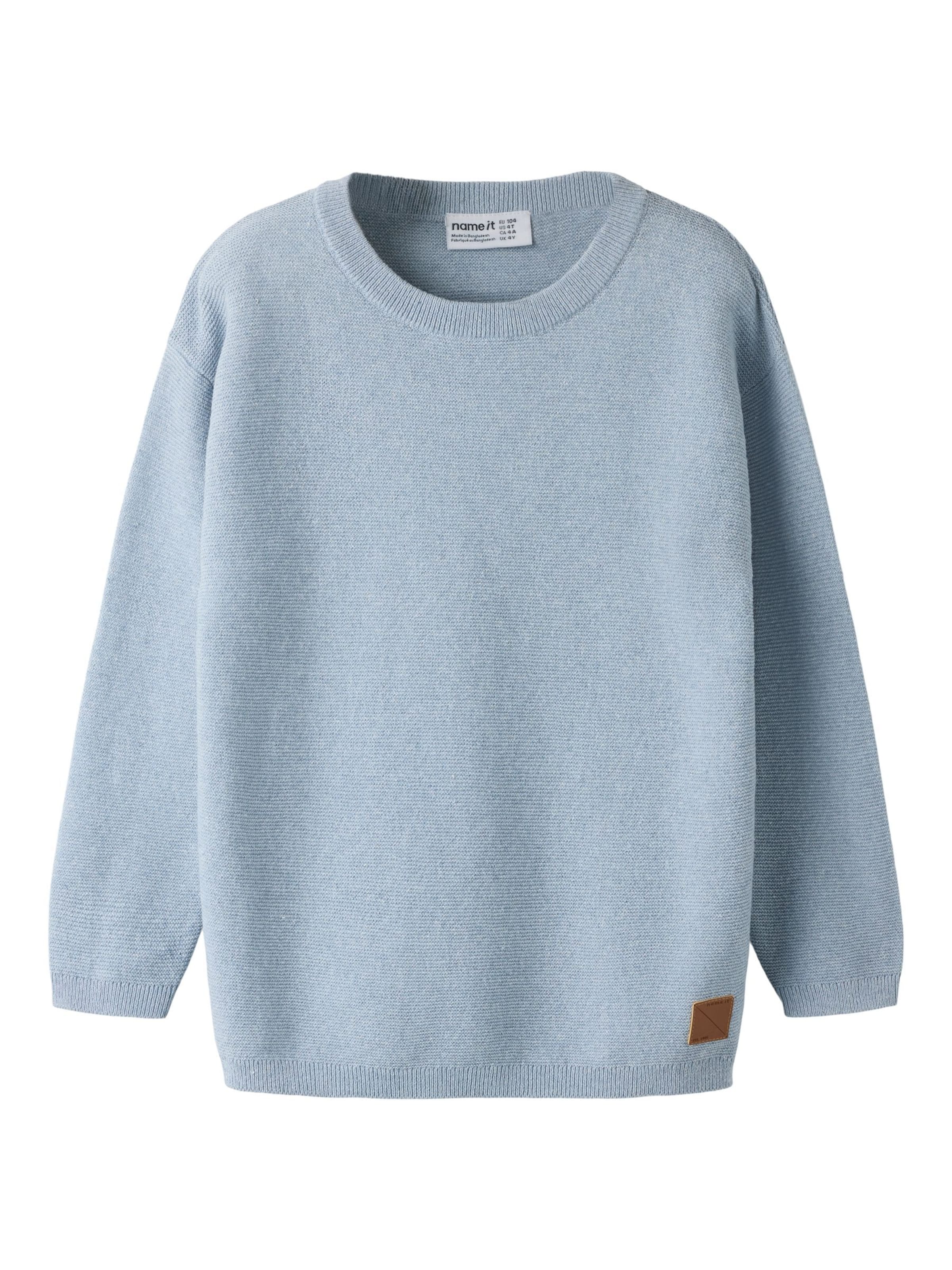 NAME IT - Jersey en azul: frente