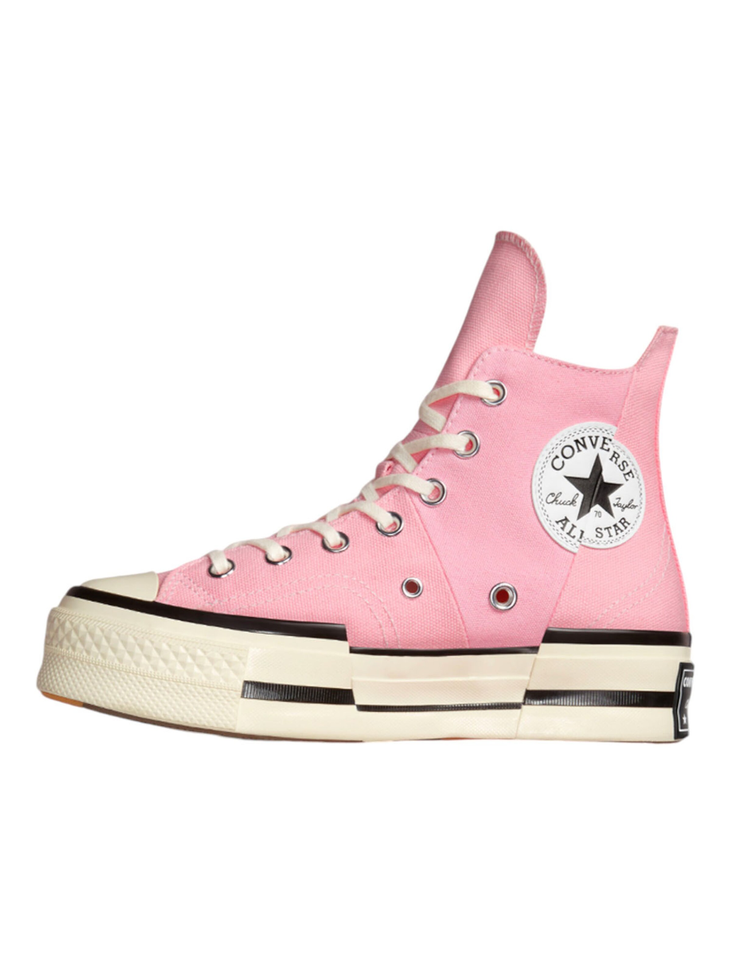 Baskets hautes 'CHUCK 70' CONVERSE en rose : devant