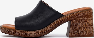 Derimod Puukengät & Crocks-jalkineet värissä musta: etupuoli