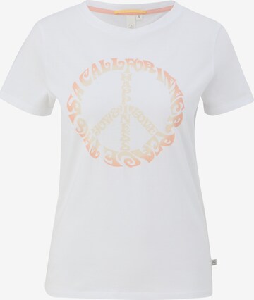 QS Shirt in White: front