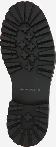 AllSaints Šněrovací boty 'HANK' – černá