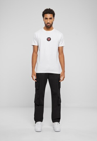 T-Shirt 'Ballin 23' Mister Tee en blanc