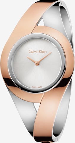 Calvin Klein Analoog horloge 'K8E2M1Z6' in Zilver: voorkant