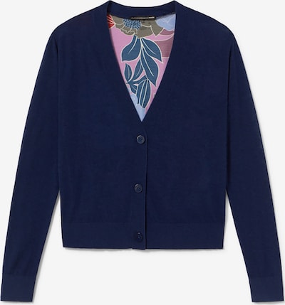 Lola Casademunt Kardigan u morsko plava / svijetloplava / orhideja bijela / burgund, Pregled proizvoda