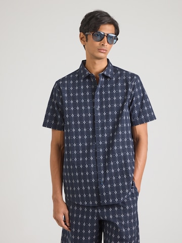 SCOTCH & SODA Regular fit Skjorta i blå: framsida