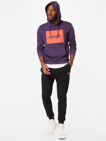 HUGO Red Sweatshirt 'Duratschi' i lilla