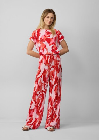 Wide Leg Pantalon s.Oliver en rouge