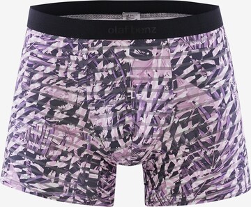 Olaf Benz Boxershorts in Lila: voorkant