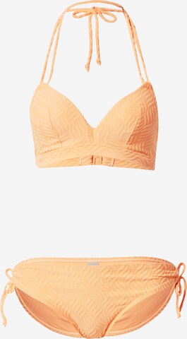 T-shirt Bikini di LingaDore in arancione: frontale