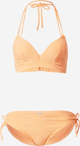 LingaDore T-shirt Bikini i orange: framsida