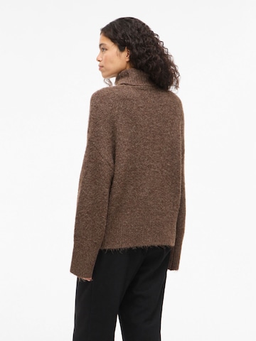 VILA Pullover 'VIMARLEY' i brun