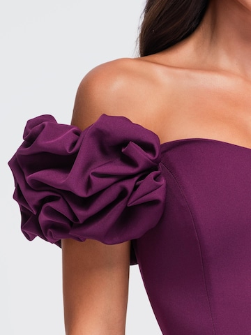 Ombre Evening dress in Purple
